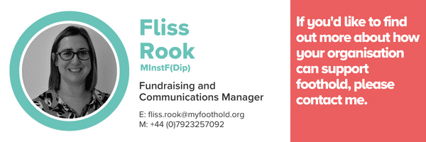 Fliss Rook Fundraising And Communications Manager