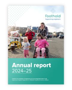 Foothold Annual Report 2024–25 front cover