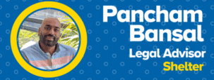Pancham Bansal, Legal Advisor at Shelter