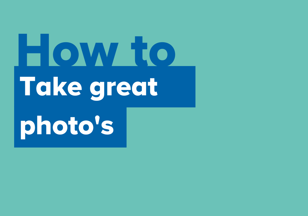 How to take great photo's